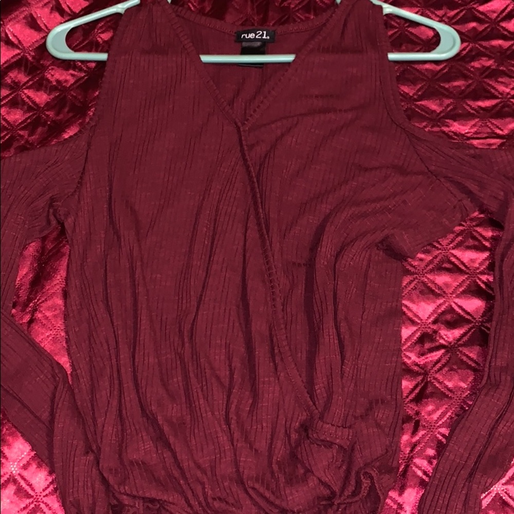 Off the shoulder top